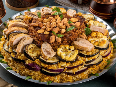 Palestinian Maqluba - Veg